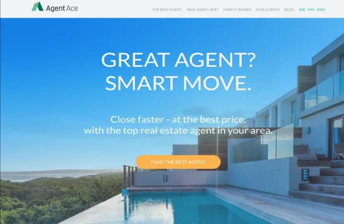 Rocket Homes agent matching interface